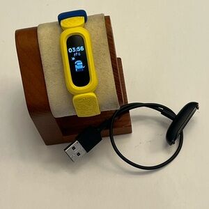 Fitbit Ace 3 Kids Activity Fitness Tracker Yellow/blue